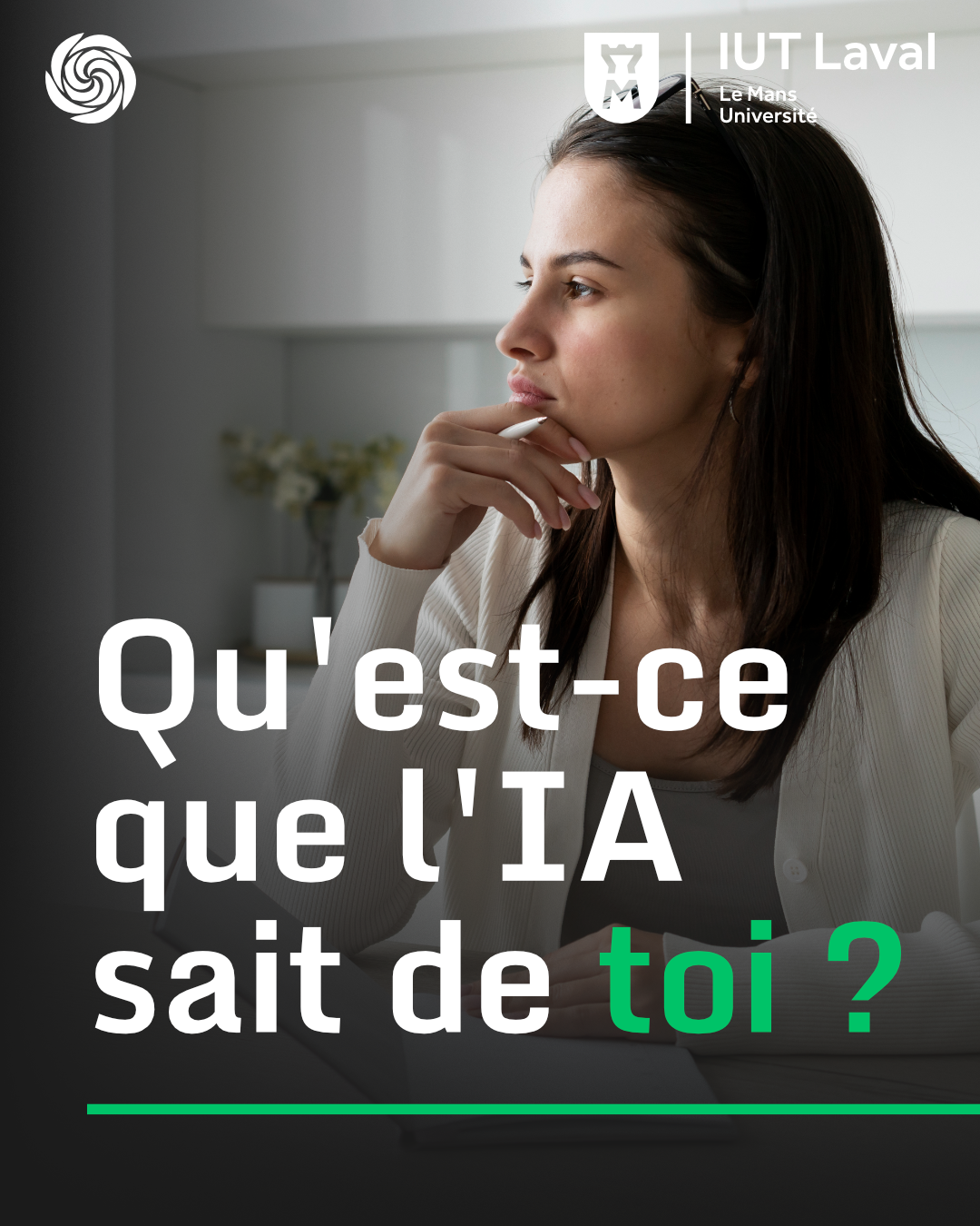 Qu'est-ce que l'IA sait de toi ? — Slide 1